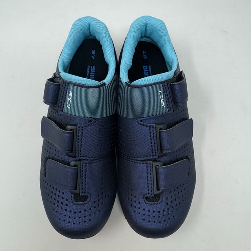 Shimano RC100 Cycling Shoes In Navy Road SHRC100W Women's 6.5 EU 37 - Picture 2 of 16