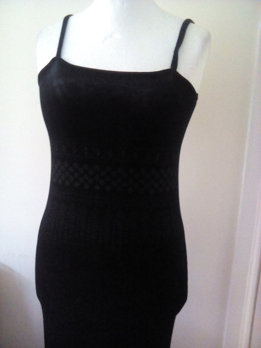 Hennes collection velvet dress size 40 Long side split Hennes collection velvet dress size 40 Long side split