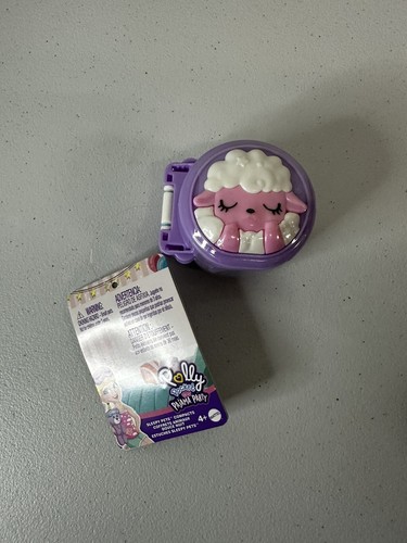 Polly Pocket Pyjama Party Sleepy Pets Compact - Schaf kompakt - Bild 1 von 4
