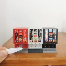Distributore automatico bevande casa delle bambole scala 1:12 miniatura negozio accessori cucina