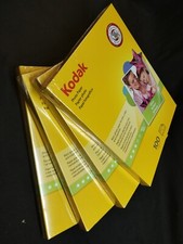 lot of 4 KODAK Photo Paper 100 sheet Packs 400 sheets Factory Sealed