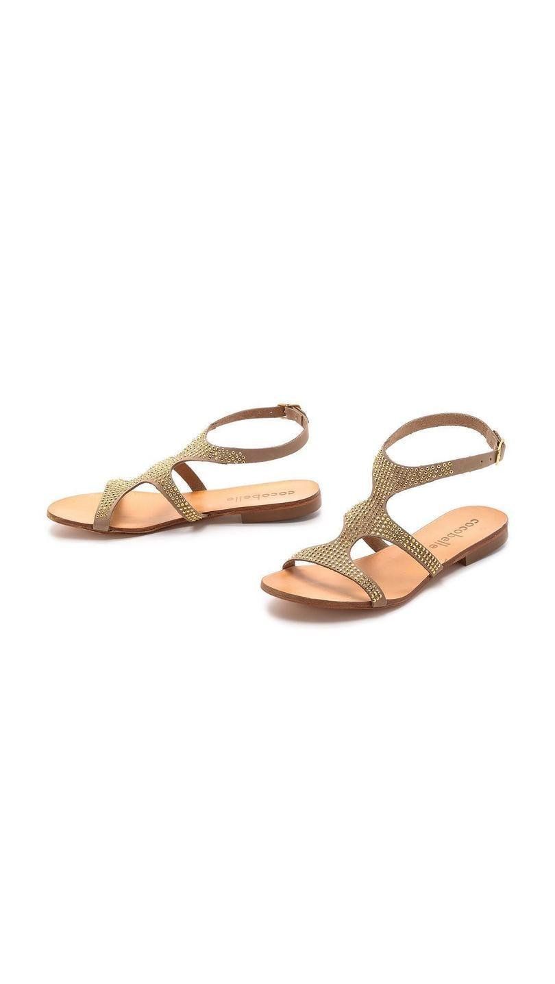 Cocobelle Donna Pelle Sandal Venus Studded Sandal Pelle Gold EU 38 7.5 NWB 7ce4fa Cocobelle Donna Pelle Sandal Venus Studded Sandal Pelle Gold EU 38 7.5 NWB 7ce4fa