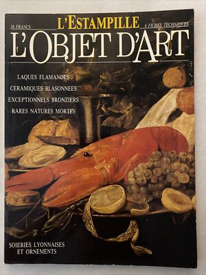 1989 March L ESTAMPILLE/L OBJET D ART Magazine Jeanne D Aboville (CP255)