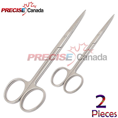 PRECISE CANADA Iris Scissors 3.5''+ 4.5'' Straight