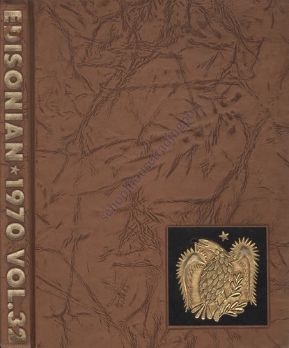 High School Yearbook Elmira Heights New York Thomas A Edison HS Edisonian 1970 - 第 1/1 張圖片