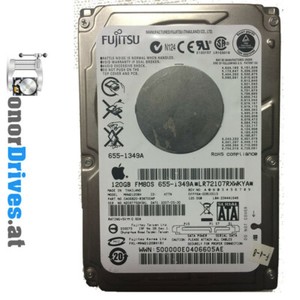 FUJITSU  - MHW2120BH - 120 GB - SATA - CA26343-B84204BA Rev. TP1*