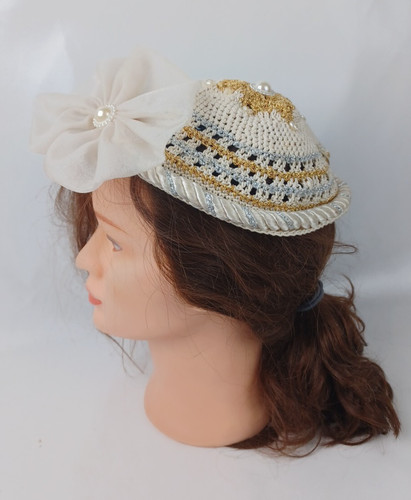 Crochet Kippah Womens Head Covering Jewish Kippah Mitzvah Wedding Kippot