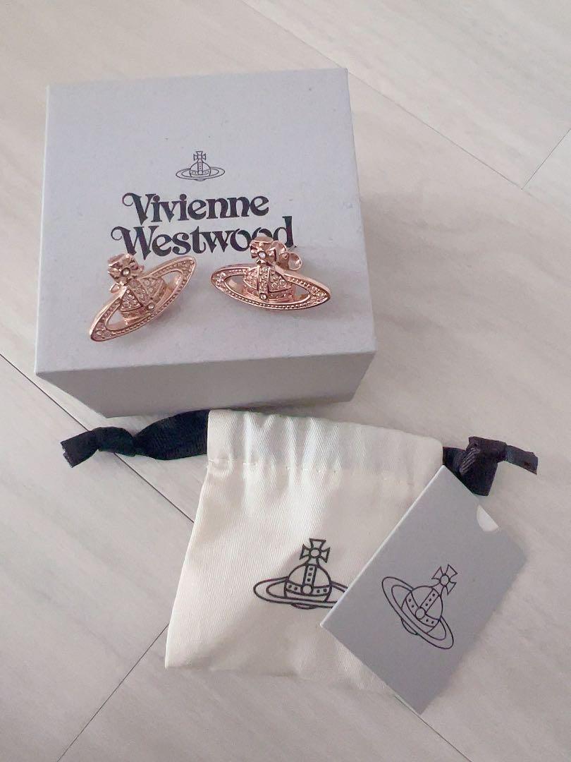 Vivienne Westwood Rose Gold Earrings | eBay