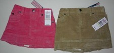 NWT VINEYARD VINES GIRL'S 2T 4T OR 6 5 PKT SCOOTER CORD SKORT CHOICE