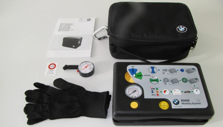 BMW Genuine Tyre/Tire Inflation Compressor Mobility Kit Tool 