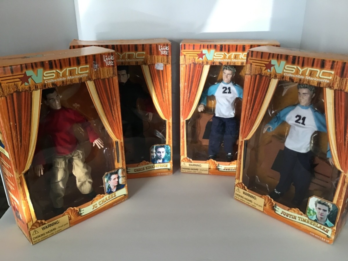 MIB NSync Boy Band 2000 Collector's Edition Marionette String