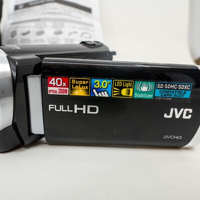 JVC Everio Full HD Camcorder 40x Zoom 3