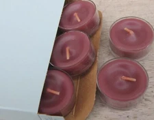Box of 12 PARTYLITE TEALIGHT CANDLES V04440 'EXOTIC SPICE'