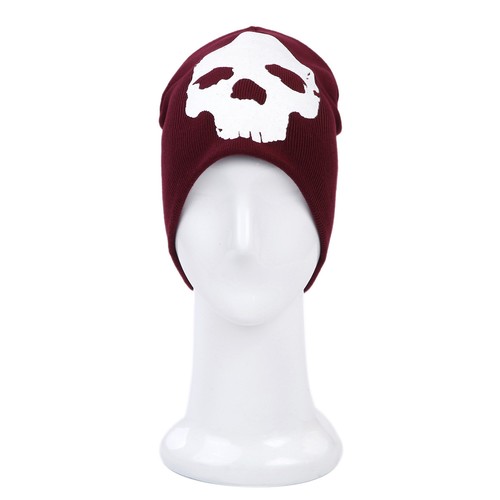 Premium Baumwollmischung Glow in the Dark Totenkopf Beanie Mütze Mütze - verschiedene Farben - Bild 8 von 13