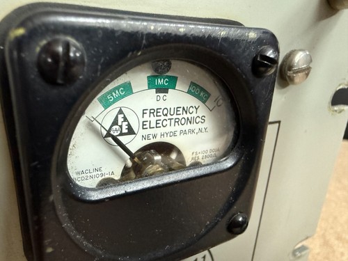 Elektronika częstotliwości Wzmacniacz RF FE70 FE 70 Działający MIL-Spec Ham Radio - Zdjęcie 6 z 24