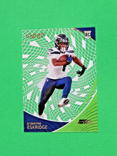 2021 Chronicles Clear Vision D'Wayne Eskridge CVR-21 Seattle Seahawks