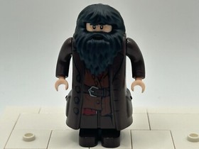 LEGO Rubeus Hagrid minifigure Dark Brown Topcoat Harry Potter hp111 4738 10217