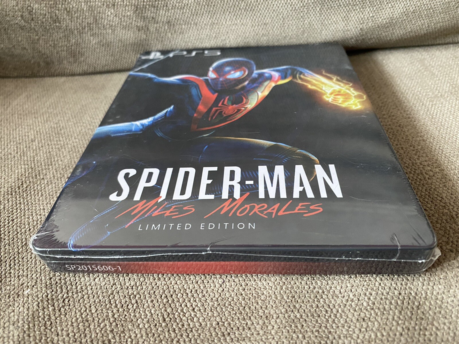 Spiderman Miles Morales Custom Made Steelbook Case for PS5 CASE ONLY