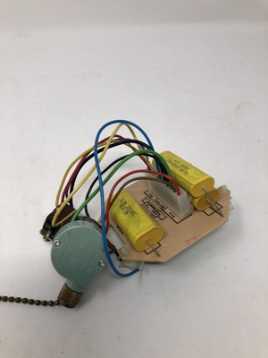 Vintage Casablanca Ceiling Fan Parts Complete Pull Chain Boards Dh