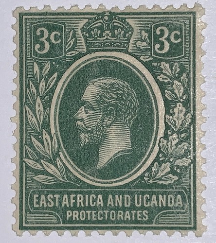 Travelstamps: EAST AFRICA AND UGANDA STAMPS SCOTT #41 3 Cent Mint Og Hinged - Picture 2 of 6