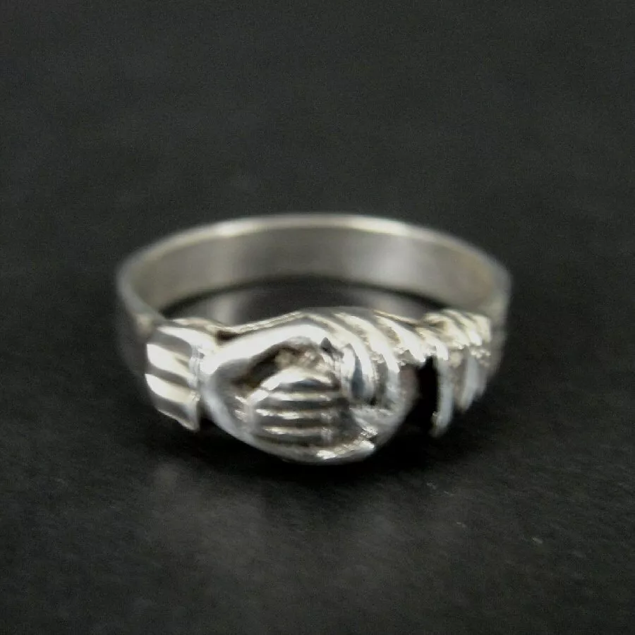 Shaking hands best sale ring