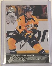 Viktor Arvidsson 2015-16 Upper Deck Young Guns Rookie Card NHL