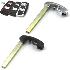 Uncut Insert Emergency Blank Remote Smart Key Fob Blade For BMW 1 3 5 7 Series