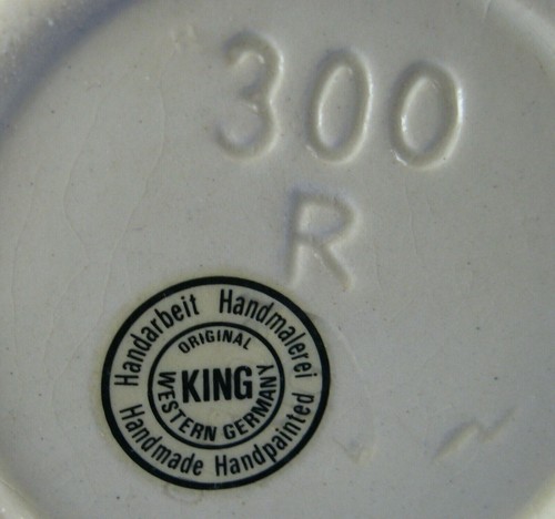 Taza de cerveza King Stein Tankard Mill Schwarzwald St Blasian tapa de peltre Alemania - Imagen 5 de 5