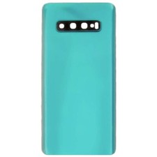 Back Glass with Camera Lens for Samsung Galaxy S10 Green Aftermarket