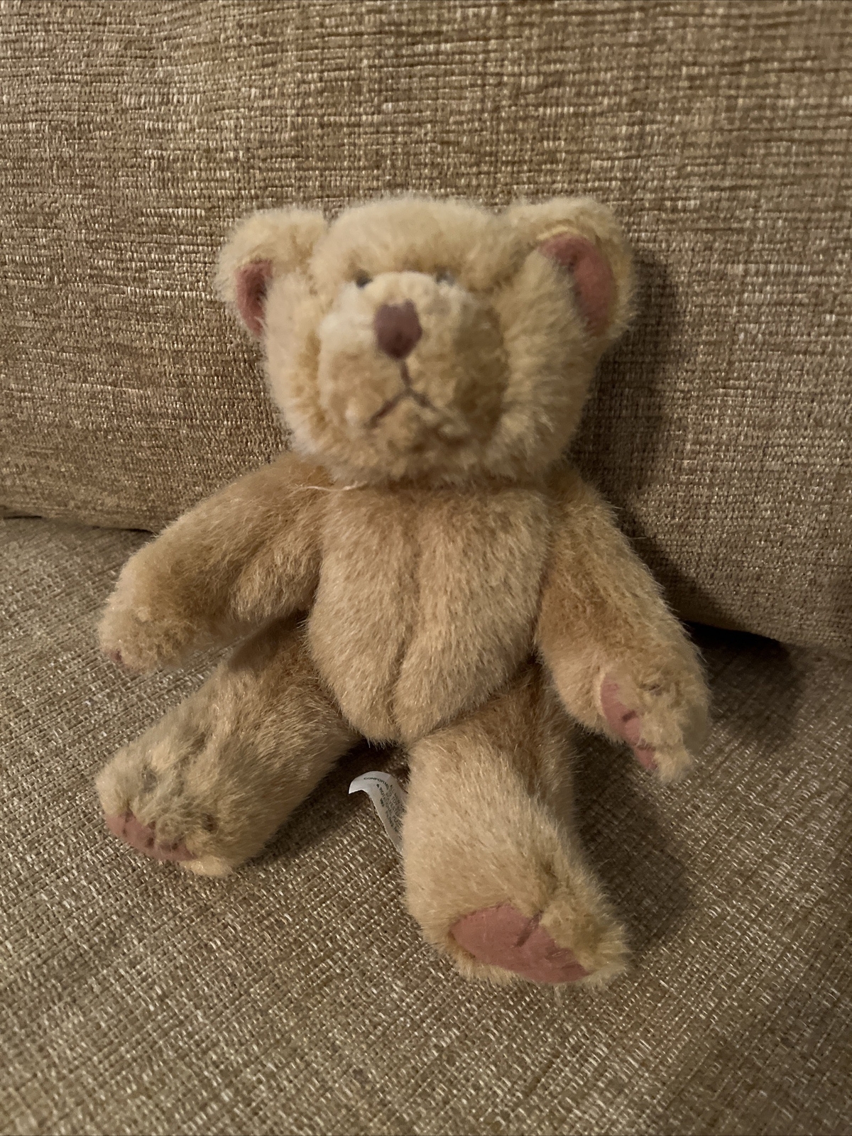 Russ Berrie Teddy Bear Plush Stuffed Animal 5 Inch Small Beige Brown ...