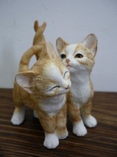 Leonardo Playtime Ginger Twin Kittens With Intertwining Tails Ornament Figurine 