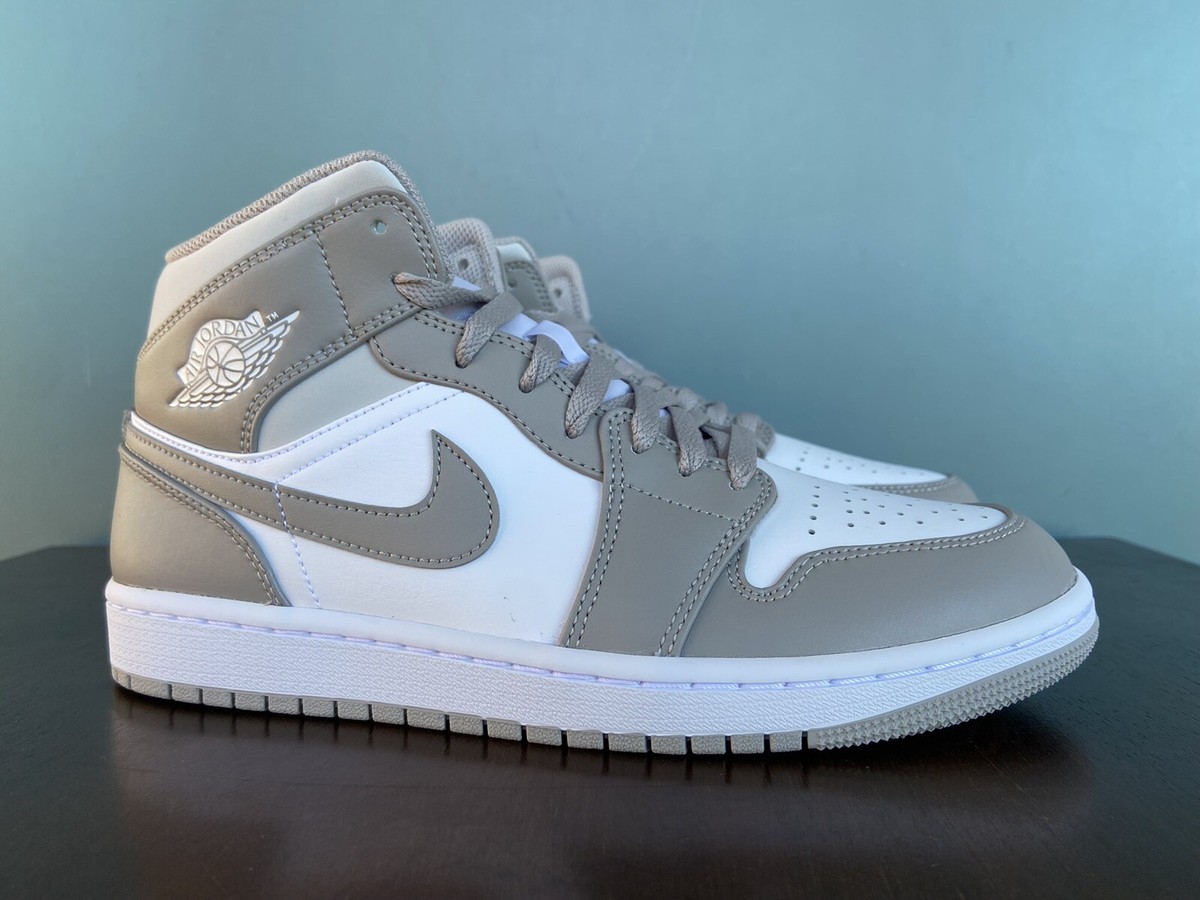 Nike Air Jordan 1 Mid ‘Linen’ Jordan 1 Mid Linen Men's - 554724-082 - US