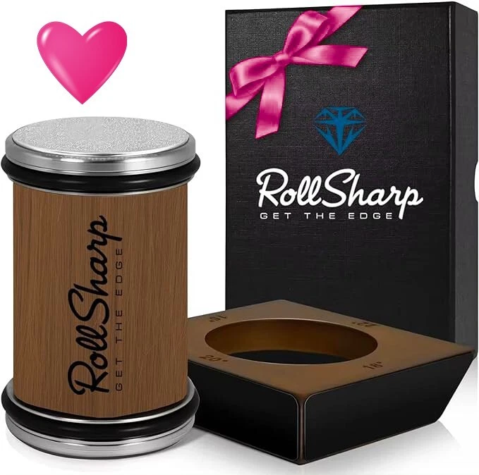RollSharp Original - Afilador de cuchillos con ruedas Get the Edge - Cuchillos de cocina afilados Foto 2 de 4