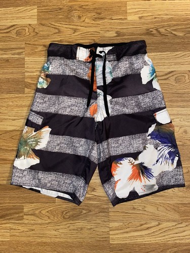 Hang Ten Swimwear Board Shorts Mens Small Tropical