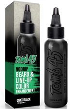 Tomb 45 Beard & Line-Up Color Enhancement ONYX BLACK 2oz / 60 ml - NEW