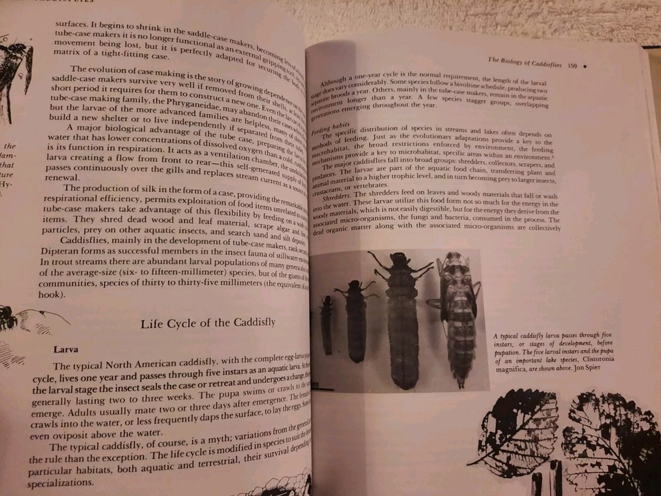 Caddisflies Gary LaFontaine HAS 11 PAGES WITH HIGHLIGHTING Flyfishing