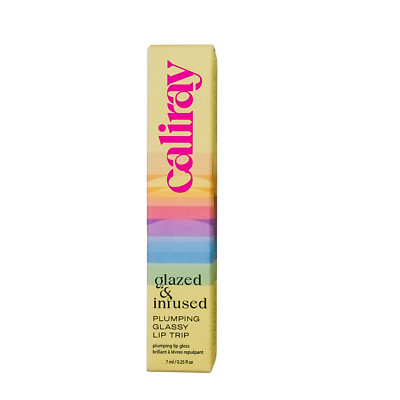 Caliray Glazed and Infused Plumping Glassy Lip Trip Lip Gloss Likely Story