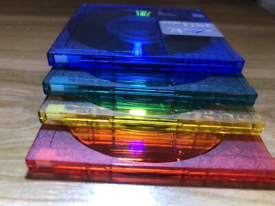 Lot De 5 Minidisc TDK Fine Série 4 – 74 Min – Smart Case – Neufs Sous Blister