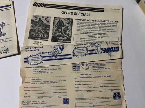 VINTAGE HASBRO G.I. JOE COBRA F.A.N.G. AIR VEHICLE COMPLETE USED IN BOX RARE - Picture 14 of 16