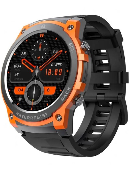 DM55 Pulse AMOLED touchscreen IP68 Waterproof  Smart Watch for Men Women 143 - image 1