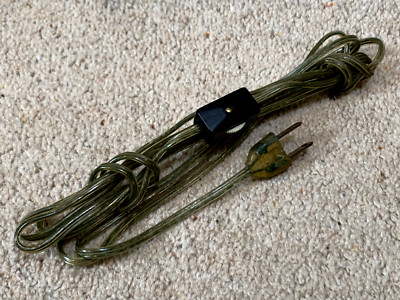 VINTAGE GILBERT 8 FUSS 9 ZOLL TISCHLAMPE US-NETZKABEL/KABEL MIT INLINE-SCHALTER USA