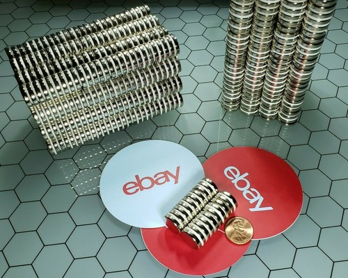 10 Neodymium N52 Disc Magnets Super Strong Rare Earth Magnet 18mm x 3mm - Picture 4 of 8