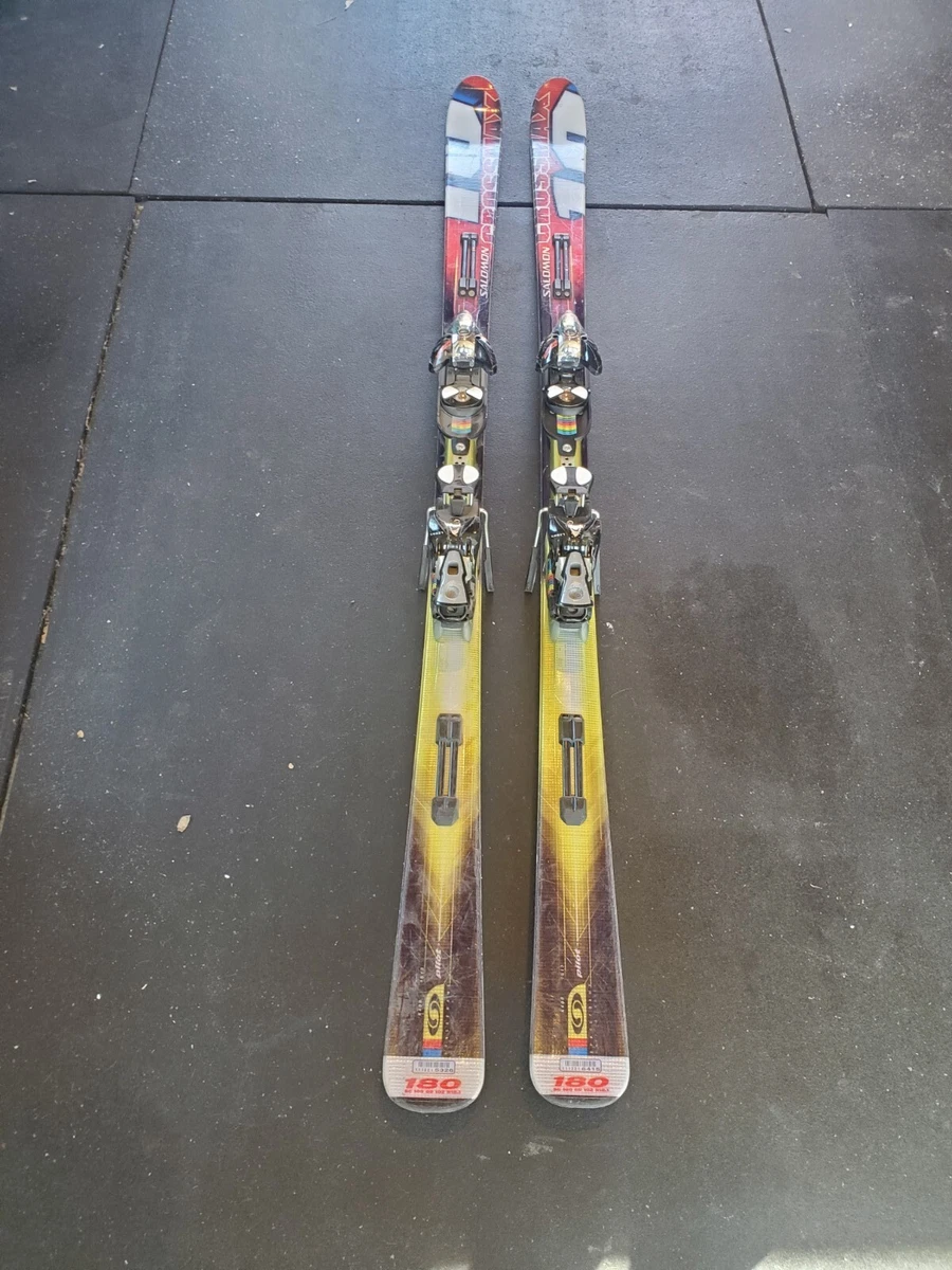 twee meten Van Salomon Crossmax 10 Pilot Unisex Skis (180) with Salomon Model S912  Bindings | eBay