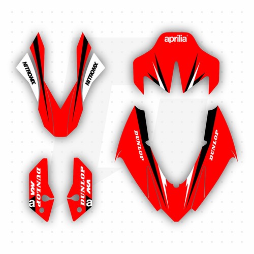 Graphics Kit fits Aprilia DORSODURO 750 2008 2009 2010 2011 2012 2013 2014 - Picture 3 of 4