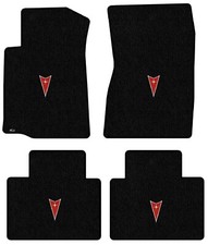 Lloyd Mats Velourtex Pontiac G8 Pontiac Dart Emblem 4 Pc Logo Mats 2008-2009