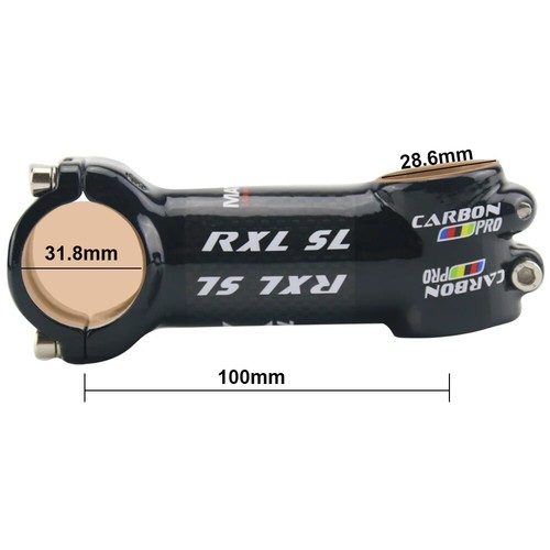 Carbon MTB Road Bike Handlebar Stem 6 Degree Power 31.8mm Bicycle Handlebar Stem - Picture 11 of 45