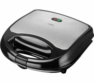 Elektrischer Sandwich Toaster Toastie Maschine Antihaftbeschichtet 2x Doppelscheibe Brot