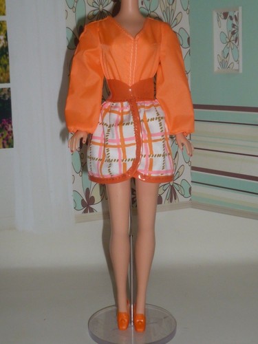 Barbie MOD Friends Tangerine Scene Repro / Reproduction Fashion ~ New Unboxed - Picture 9 of 10