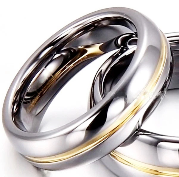 Grey gold shop mens wedding band