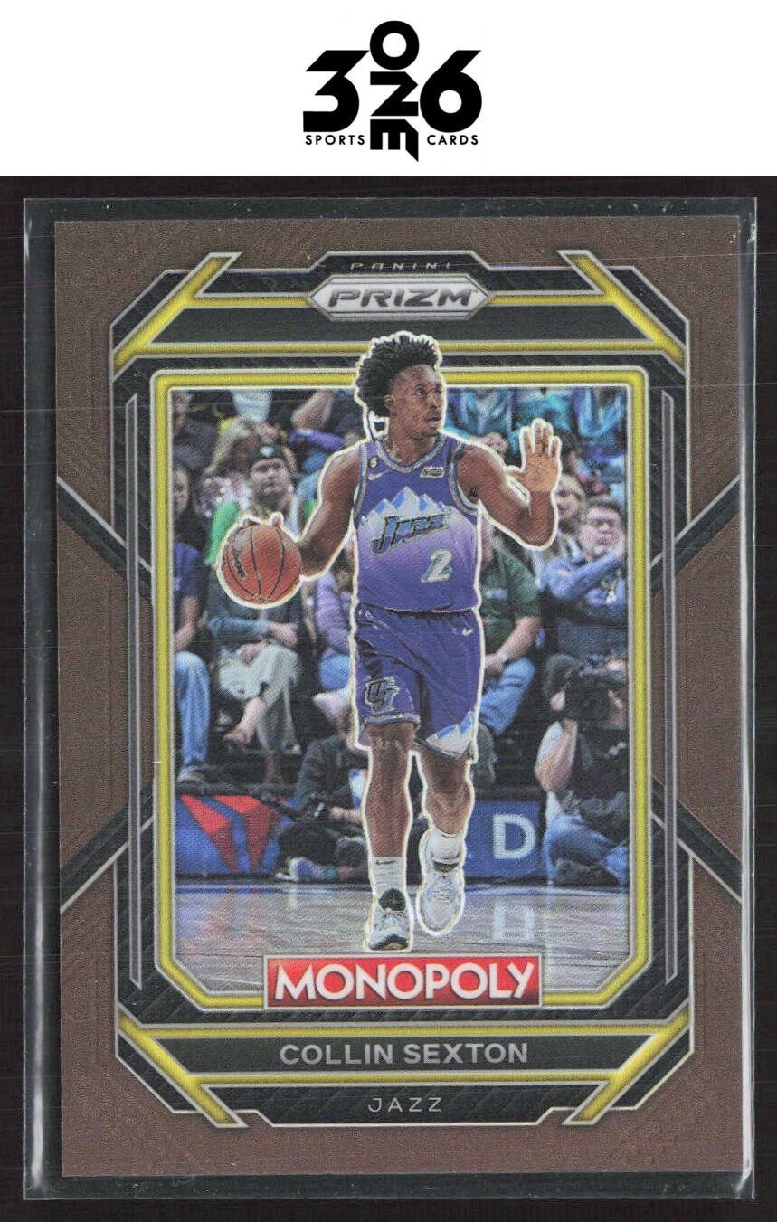 Collin Sexton 2022-23 Panini Prizm Monopoly Brown #85 #/249